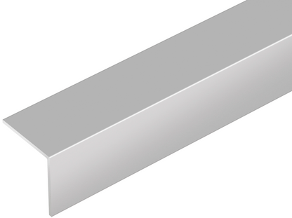 Kątownik aluminiowy 15x15x1mm Cezar Srebrny El-Poler połysk 2,60m