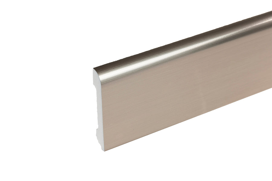 Listwa przypodłogowa LPC-11 78x13mm Cezar Szampan Szczotkowany Połysk 2,44m