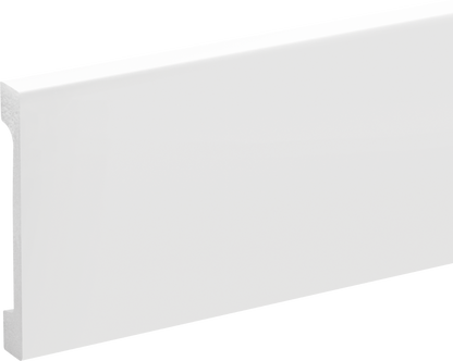 Listwa przypodłogowa LPC-29 99x16mm LED Cezar Biały Mat 2,44m