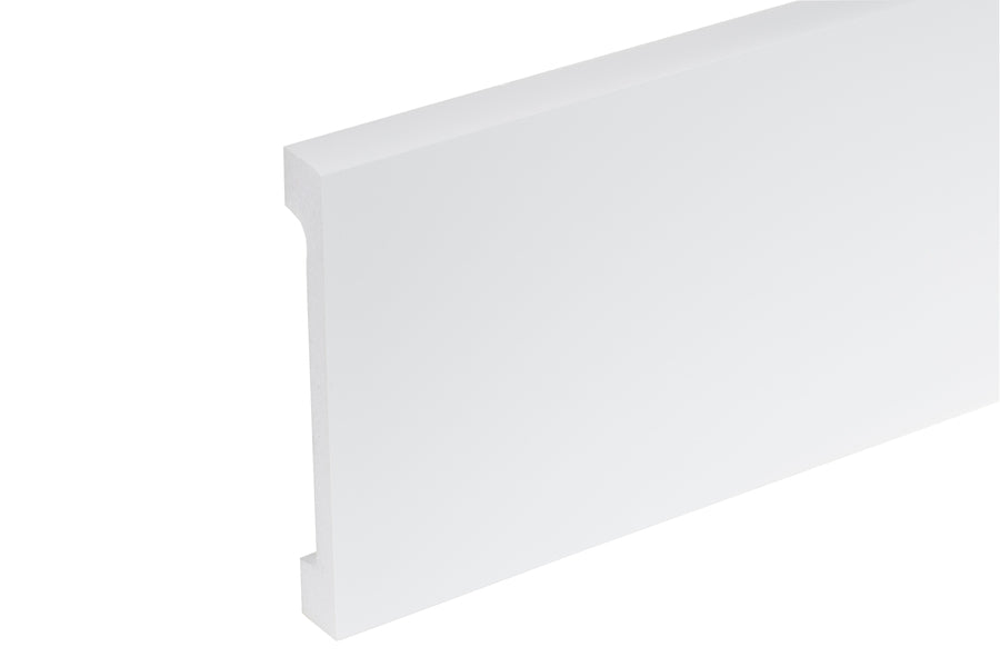 Listwa przypodłogowa LPC-31 119x16mm Cezar Biały Mat 2,44m