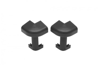 External corner for ribbed carpet strip Cezar Graphite RAL7024 Matt