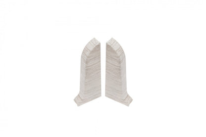 Zaślepki do listwy przypodłogowej Classic 22x59mm 1kpl=2szt(L+P) Cezar Jesion Baltimore Mat