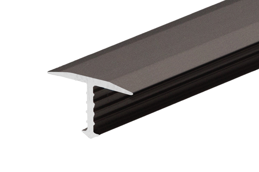 Profil fugowy aluminiowy łączący 13mm Cezar Oliwka Mat 2,50m