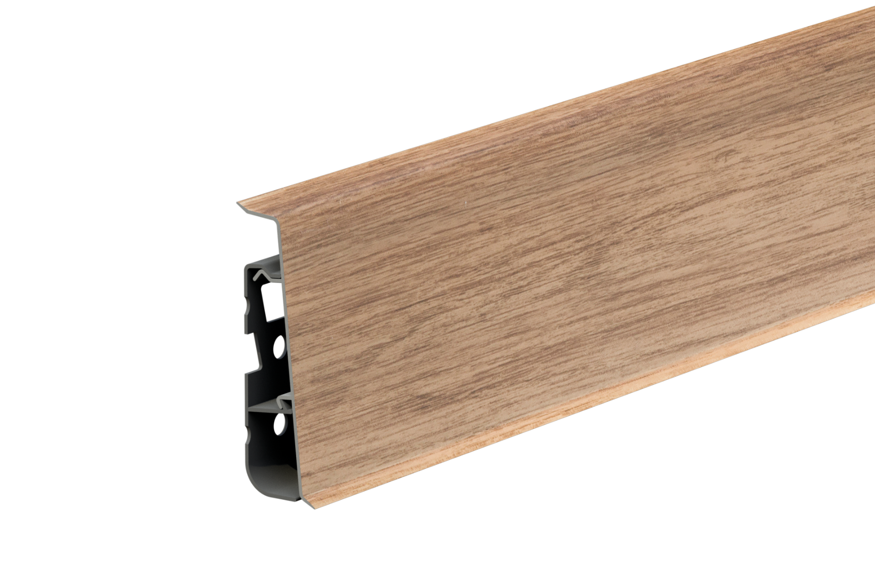 Listwa przypodłogowa PVC Hi Line Prestige 22x75mm Cezar Dąb Newada Mat 2,50m