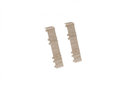 Łącznik do listwy przypodłogowej Hi Line 23,4x75mm 1kpl=2szt Cezar Dąb Malajski Mat