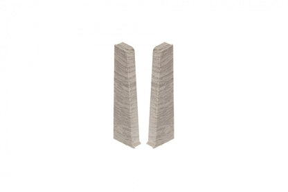 Zaślepki do listwy przypodłogowej Hi Line 23,4x75mm 1kpl=2szt(L+P) Cezar Hikora Disco Mat