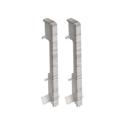 Connector for MASTERLINE skirting board 13x80mm 1 set = 2 pcs Cezar Atlantyk Mat