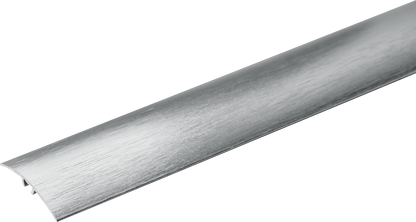 Aluminum threshold profile 37mm 5in1 Cezar Silver El-Poler Brushed Gloss 1.86m