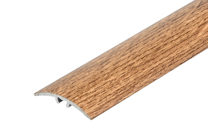 Aluminum threshold profile 30mm 5in1 Cezar Burnt Oak Matte 1.86m