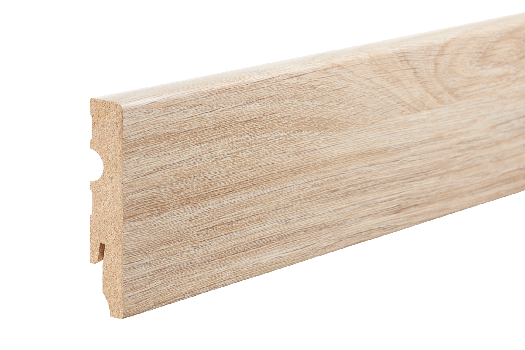 Listwa przypodłogowa MDF 80x13mm Cezar Neidin półmat 2,20m