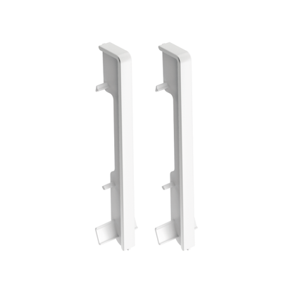 Connector for MASTERLINE skirting board 13x80mm 1 set = 2 pcs Cezar White RAL9003 Matt