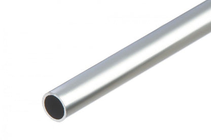 Round aluminum pipe_8x1mm Cezar Natural raw 2m