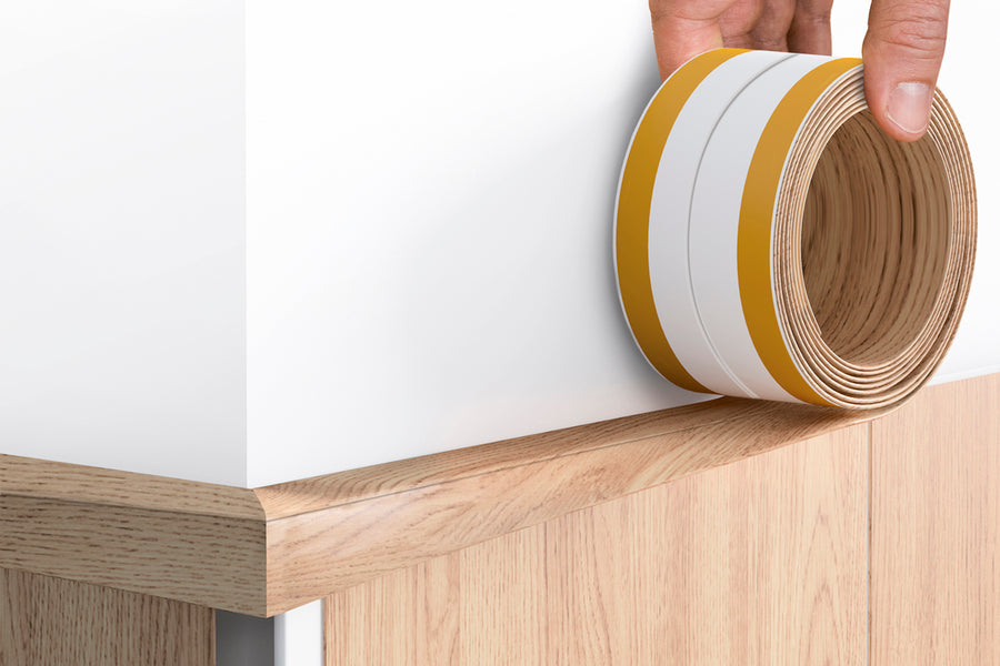 Elastyczny profil wykończeniowy Finish Flex PVC mat 52mm 3m Dąb Naturalny