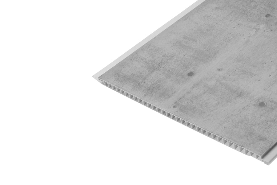 Panel ścienny PVC mat 25cm 2,7m Cemento Dark 1 opak=24 sztuki