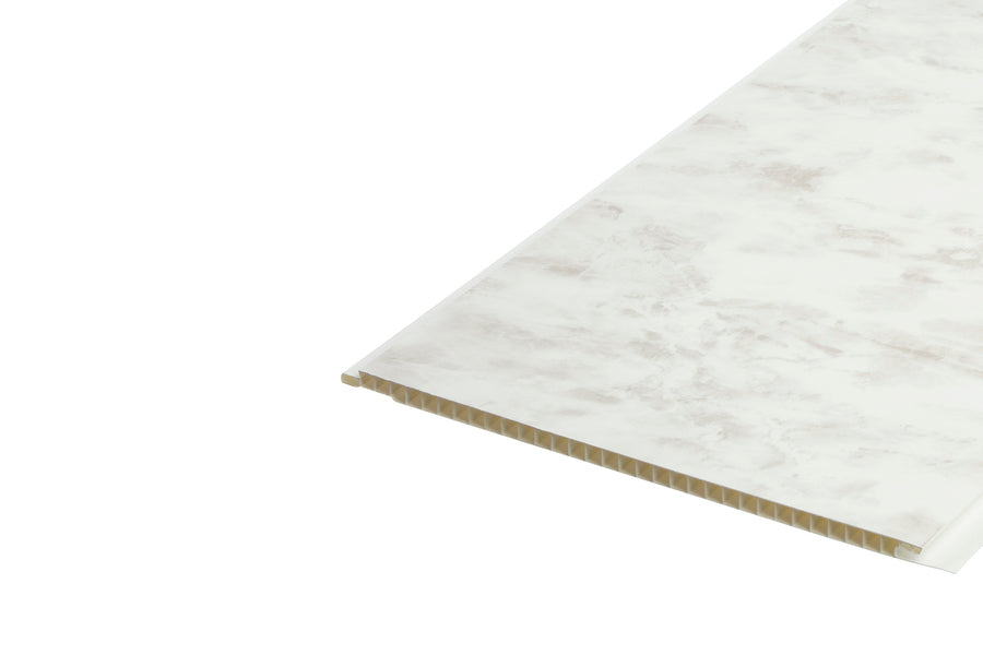 Matt PVC wall panel 25cm 2.7m Marble Gray 1 pack = 24 pieces
