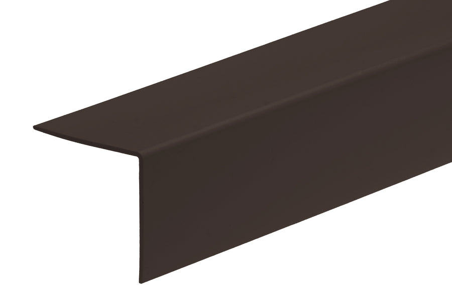 PVC corner protection profile 40x40x1.1mm 1m Brown
