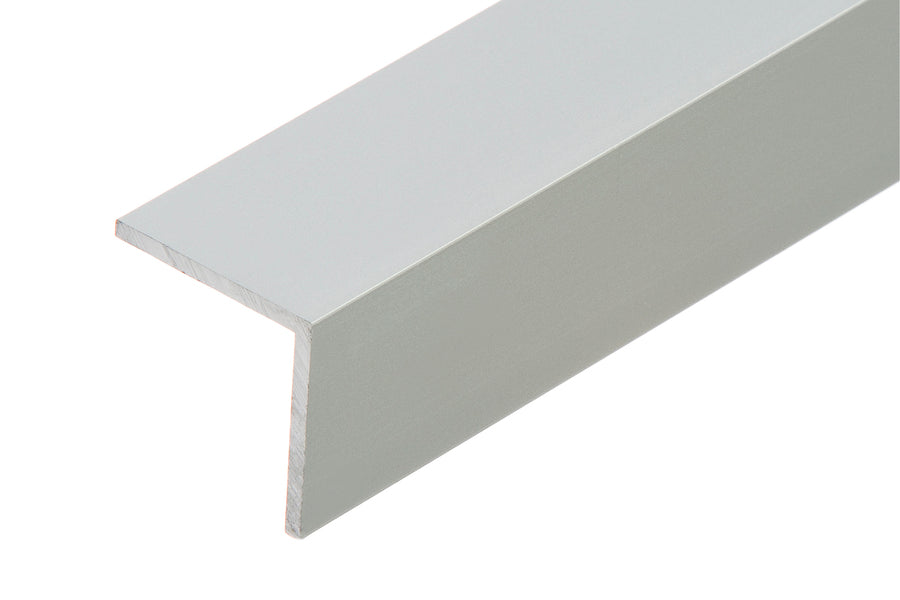 Protective profile angle aluminum anode 25x25x2mm 1m Silver