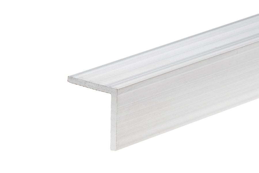 Protective profile angle natural aluminum 30x30x2mm 1m Silver