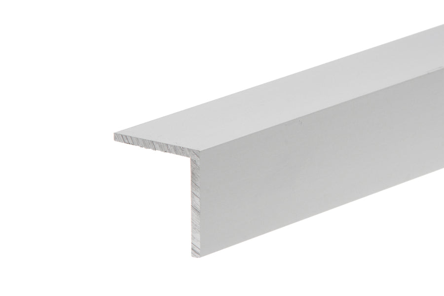 Protective profile angle aluminum anode 30x30x2mm 2m Silver