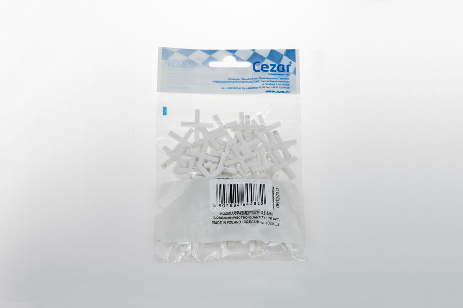 Tile crosses 3.5mm 75pcs.