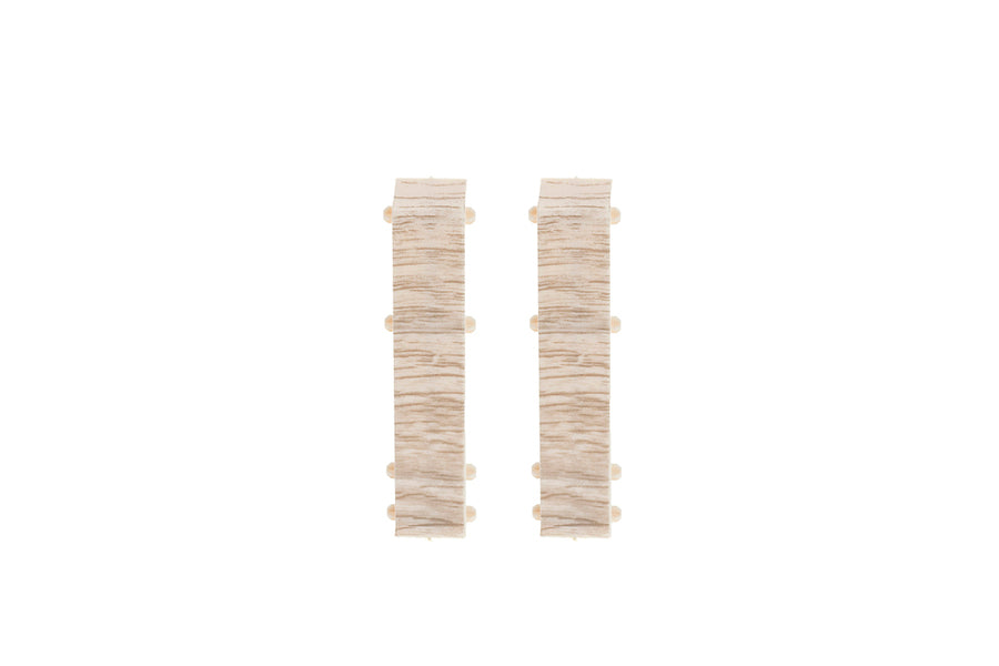 Hi-Line skirting board connector matt Bilbao Oak 2 pcs.
