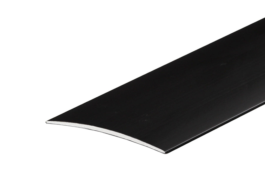 Oval threshold profile glued aluminum anode 80mm 2m Brown