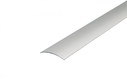 AL protective strip oval 30mm thin glued L= 0.93m Silver