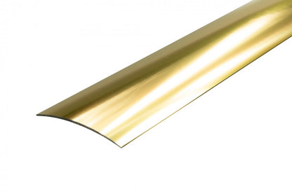 Oval AL protective strip, glued, C 45mm, L= 0.83m, Gold El-Poler