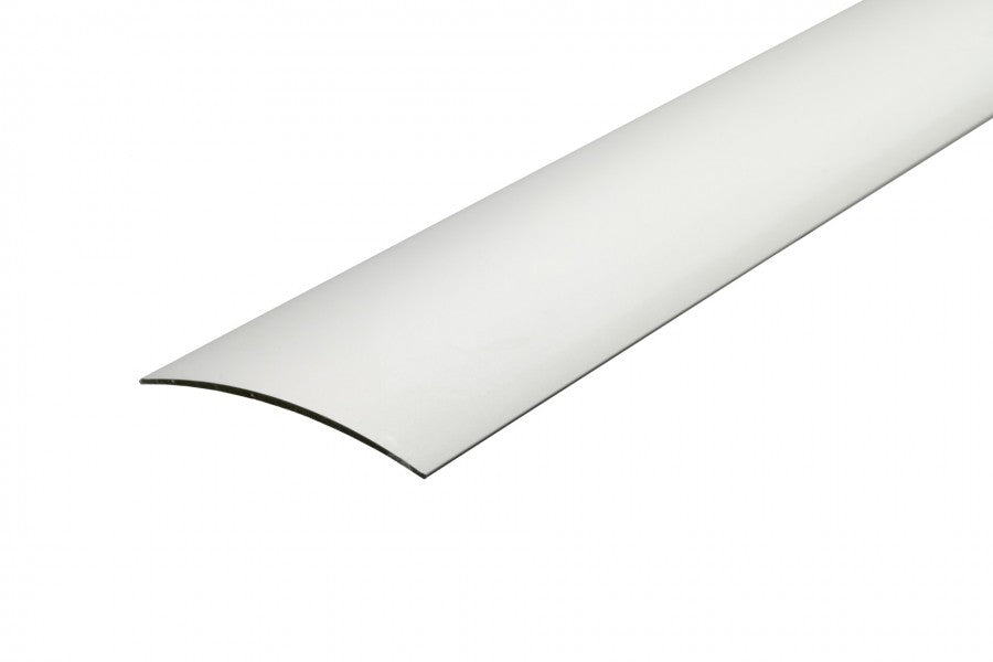 AL protective strip, oval, glued, 45mm CL= 0.93m Silver
