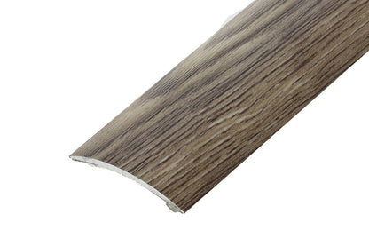 Profil progowy owalny klejony aluminium laminat 40mm 0,9m Dąb Glina