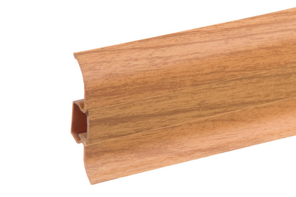 PVC Premium Classic skirting board 22x59mm L=2.20m Light Oak Matte