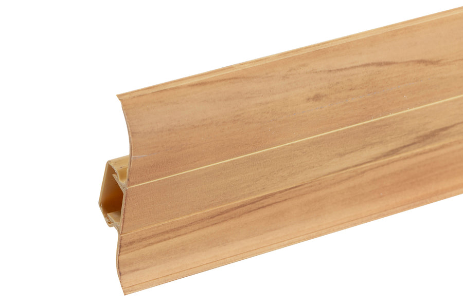 PVC Premium Classic skirting board 22x59mm L=2.20m Pear Tree Matt