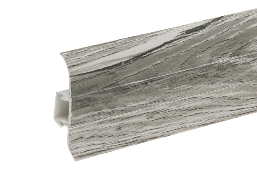 PVC Premium Classic skirting board 22x59mm L= 2.20m Carballo Oak Matt