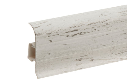 PVC Premium Classic skirting board 22x59mm L= 2.20m Fresco Oak Matt
