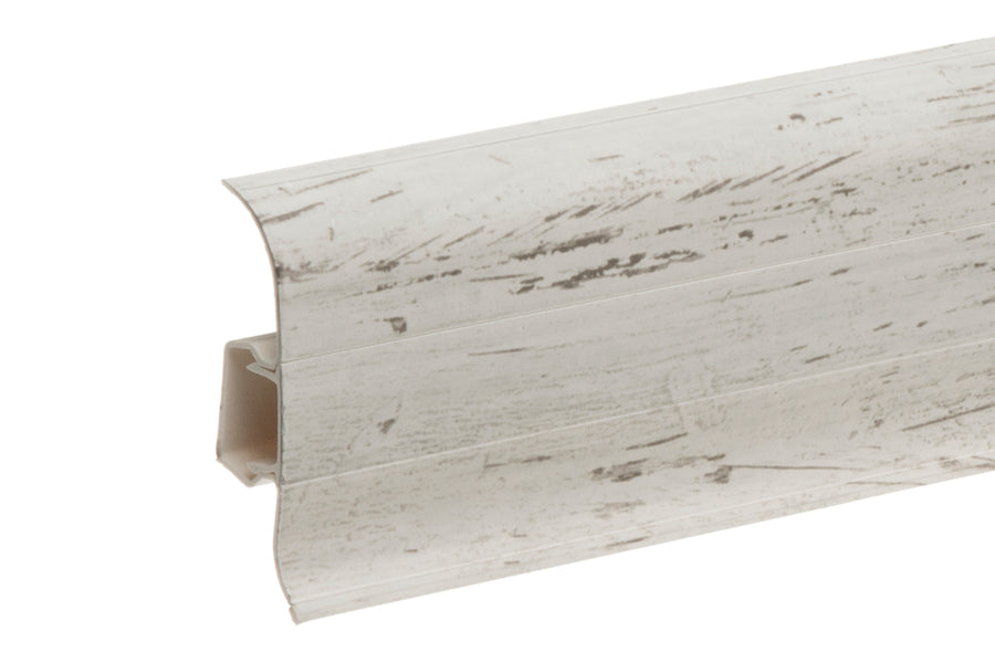 PVC Premium Classic skirting board 22x59mm L= 2.20m Fresco Oak Matt