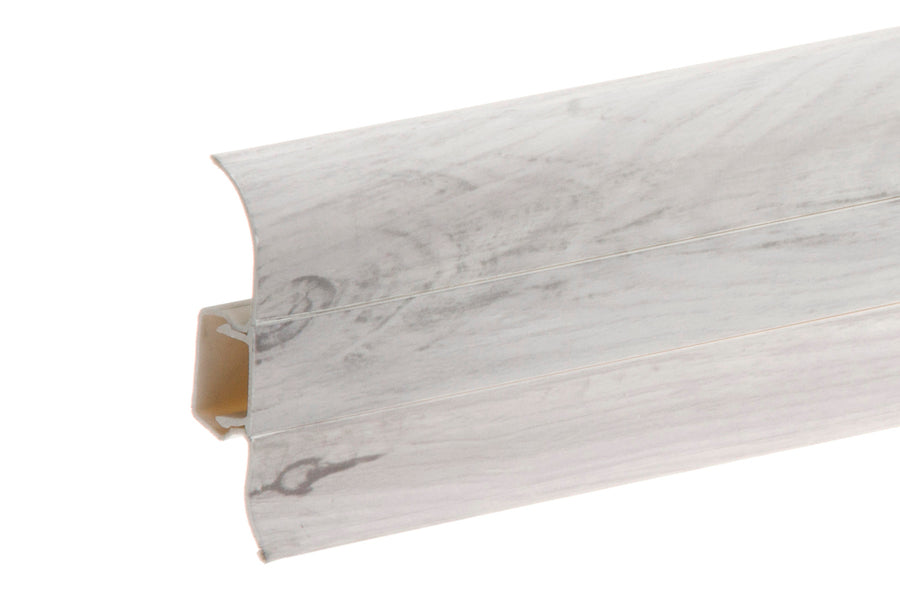 PVC Premium Classic skirting board 22x59mm L= 2.20m Oak Chillout Matt