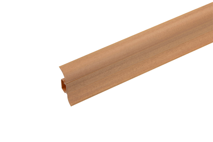 Listwa przypodłogowa Slim PVC mat 45mm 2,5m Buk