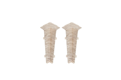 Internal corner for Hi-Line skirting board, matt Bilbao Oak, 2 pcs.