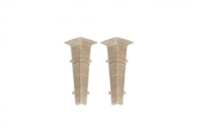 Hi Line skirting board end caps, internal corner [1 set = 2 pcs] Lincoln Mat
