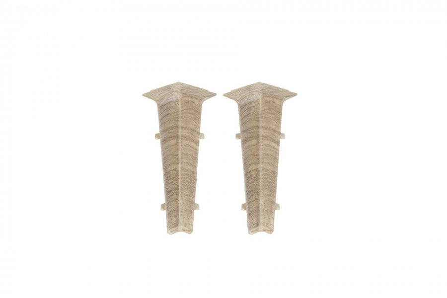 Hi Line skirting board end caps, internal corner [1 set = 2 pcs] Lincoln Mat