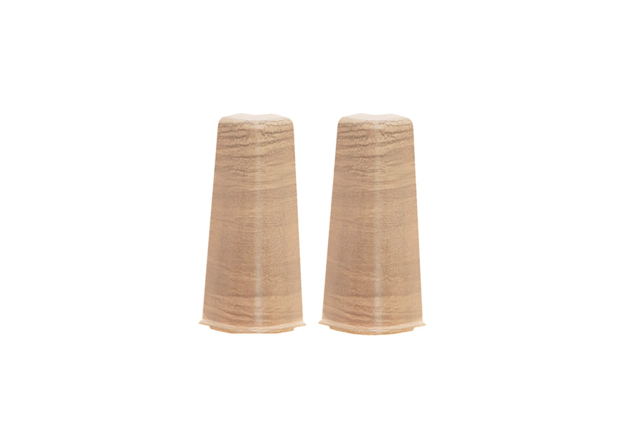 External corner for Hi-Line skirting board, matt, Citrine, 2 pcs.