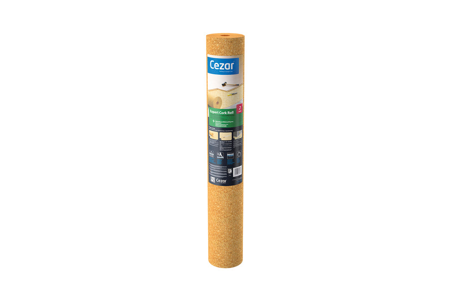 Underlay for underfloor heating panels 2.0mm Expert Cork Roll 10m2