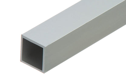 Rura czterokątna aluminiowa 20x20x1,5mm Cezar Srebrny Mat 1m