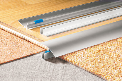 Profile for AL panels, push-in fix, 50mm, L= 2.70m, Silver