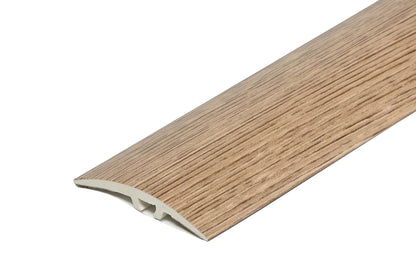 Profil progowy wciskany PVC laminat 40mm 1,8m Dąb Glina