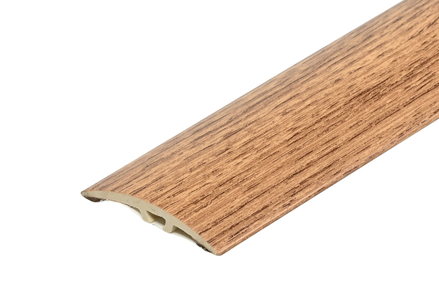 PVC profile, push-in, wide, 40mm, 5in1, glued, L= 0.93m, Burnt Oak