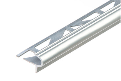 Profil schodowy półokrągły mały aluminium naturalne 2,5m Srebrny