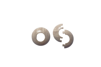 Розетка 22,2x47,5 мм [1 комплект = 2 шт.] Hokaido Oak Matte