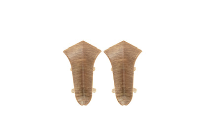 Внутренний угол для плинтуса Premium, матовый цвет Newport Oak, 2 шт.