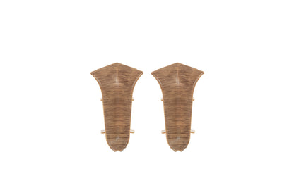Внутренний угол для плинтуса Premium, матовый цвет Verden Oak/Honey Tarbek, 2 шт.